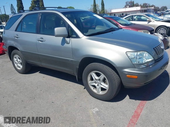 2003 Lexus RX 300 with VIN JTJGF10U430153021, listed as a IAAI auction lot 41871736 with 126,156 mi miles. Bid and sale history available at carsss.com. Image 1.