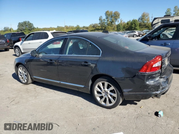 2015 Volvo S80 T6 Platinum z VIN YV1902MM5F1188298, wystawiony jako Copart lot #76501464 z przebiegiem 73 707 mil mil oraz Szkoda całkowita • Salvage title. Historia ofert i sprzedaży dostępna na DreamBid. Obrazek 2.