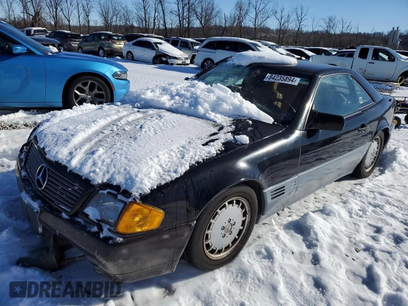 1991 Mercedes-Benz 300 with VIN WDBFA61E7MF020011, listed as a Copart auction lot 84235894 with Not Provided miles and Salvage Title. Bid and sale history available at DreamBid. Image 1.