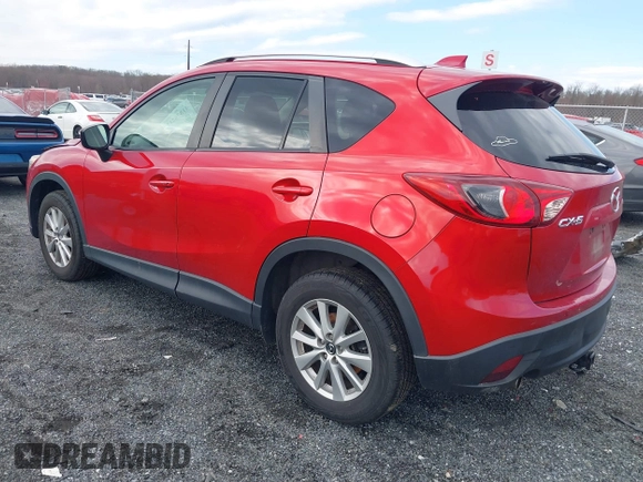 2015 Mazda CX-5 Touring with VIN JM3KE2CY7F0533731, listed as a IAAI auction lot 41876211 with 1 mi miles. Bid and sale history available at carsss.com. Image 3.
