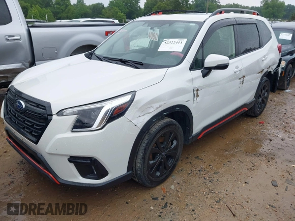 2022 Subaru Forester Special Sports with VIN JF2SKAJC2NH424789, listed as a IAAI auction lot 42322411 with 36,095 mi miles and . Bid and sale history available at DreamBid. Image 21.