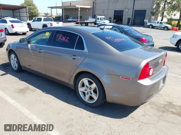 2011 Chevrolet Malibu 1LS with VIN 1G1ZB5E1XBF215846, listed as a IAAI auction lot 42153073 with Not Provided miles and . Bid and sale history available at DreamBid. Image 3.