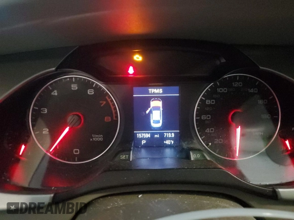 2009 Audi A4 2.0T Prem Plus with VIN WAUSF78K59N034633, listed as a Copart auction lot 41874205 with 157,594 mi miles and Salvage Title. Bid and sale history available at carsss.com. Image 9.