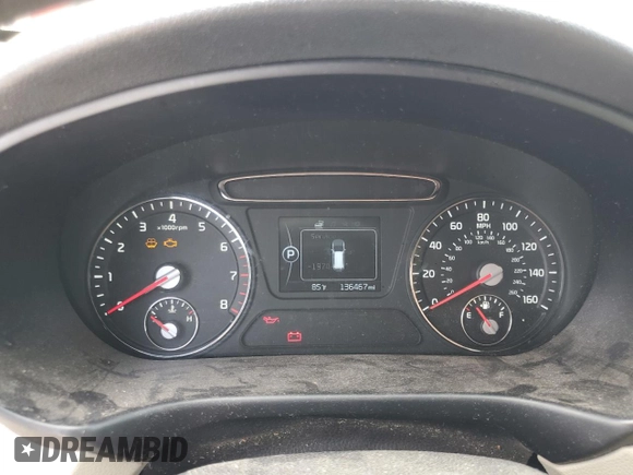 2016 Kia Sorento LX with VIN 5XYPG4A3XGG150051, listed as a Copart auction lot 55119225 with 136,467 mi miles and Clean Title. Bid and sale history available at DreamBid. Image 9.