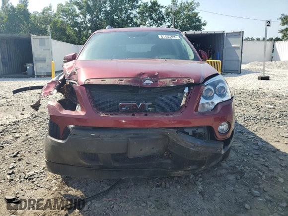 2010 GMC Acadia SLT1 with VIN 1GKLRMED8AJ168572, listed as a Copart auction lot 61465395 with 99,887 mi miles and Salvage title. Bid and sale history available at DreamBid. Image 5.