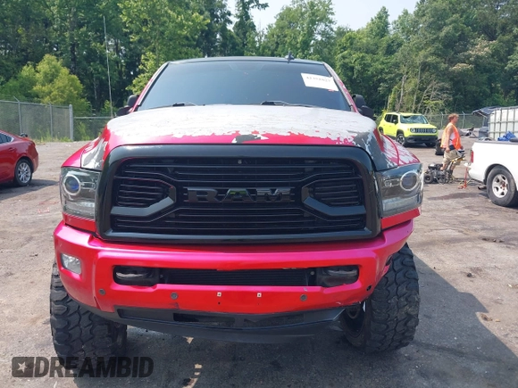 2018 Ram 2500 Laramie with VIN 3C6UR5NL4JG101943, listed as a IAAI auction lot 42351027 with 79,807 mi miles and . Bid and sale history available at DreamBid. Image 12.