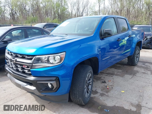 2021 Chevrolet Colorado 4WD Z71 z VIN 1GCGTDEN4M1212479, wystawiony jako IAAI lot #41937713 z przebiegiem 56 164 mil mil oraz . Historia ofert i sprzedaży dostępna na DreamBid. Obrazek 18.