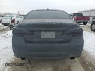 2017 Infiniti M37 with VIN JN1BY1AR1HM770588, listed as a Copart auction lot 44752335 with 0 mi miles and Salvage Title. Bid and sale history available at carsss.com. Image 6.