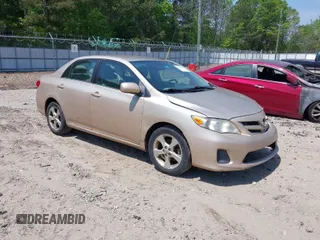2011 Toyota Corolla L with VIN 2T1BU4EE1BC634175, listed as a IAAI auction lot 42073944 with 179,083 mi miles. Bid and sale history available at carsss.com. Image 1.