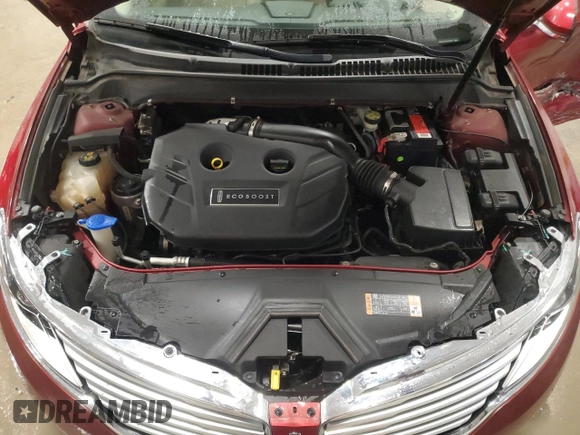 2014 Lincoln MKZ with VIN 3LN6L2J96ER807359, listed as a Copart auction lot 46346565 with 70,486 mi miles and Non Repairable. Bid and sale history available at carsss.com. Image 11.