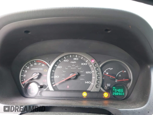2005 Honda Pilot EX-L with VIN 5FNYF18535B011199, listed as a IAAI auction lot 41802730 with 298,903 mi miles. Bid and sale history available at carsss.com. Image 7.