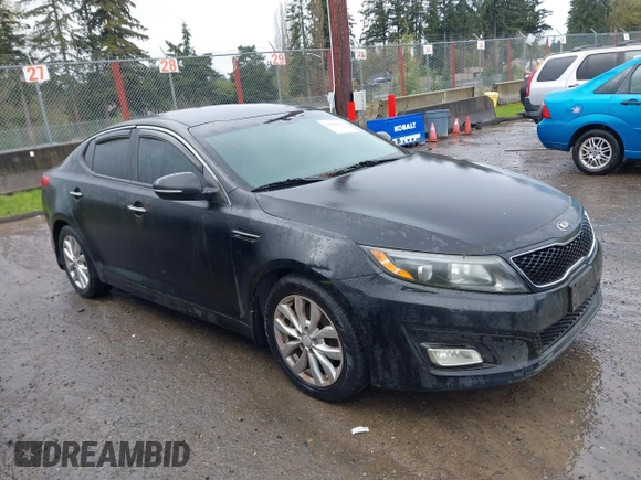 2015 Kia Optima EX with VIN 5XXGN4A71FG391444, listed as a IAAI auction lot 41991844 with 126,197 mi miles. Bid and sale history available at carsss.com. Image 13.