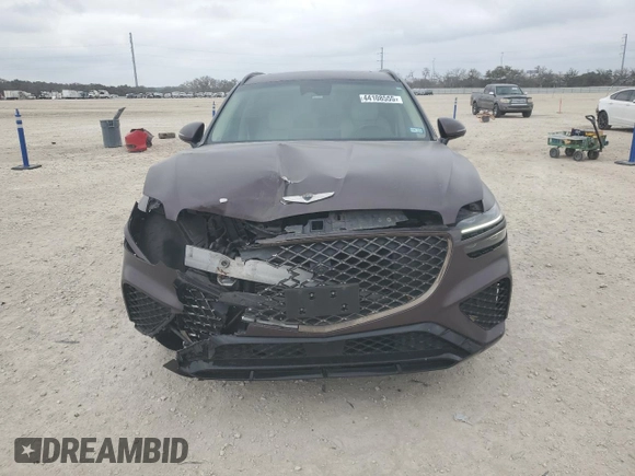 2022 Genesis GV70 Sport z VIN KMUMCDTC2NU014095, wystawiony jako Copart lot #44108555 z przebiegiem 37 154 mil mil oraz Szkoda całkowita • Salvage title. Historia ofert i sprzedaży dostępna na DreamBid. Obrazek 5.