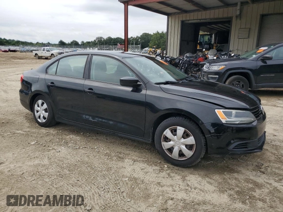 2013 Volkswagen Jetta S with VIN 3VW2K7AJ8DM286294, listed as a Copart auction lot 60145705 with 166,724 mi miles and Clean title. Bid and sale history available at DreamBid. Image 4.
