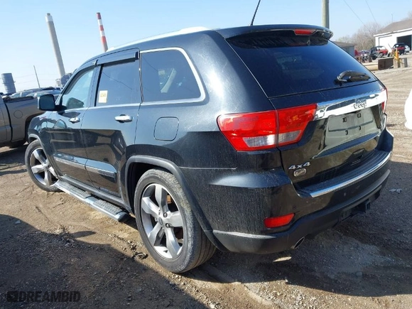 2011 Jeep Grand Cherokee Overland with VIN 1J4RR6GT2BC580377, listed as a IAAI auction lot 42001286 with 179,359 mi miles. Bid and sale history available at carsss.com. Image 3.