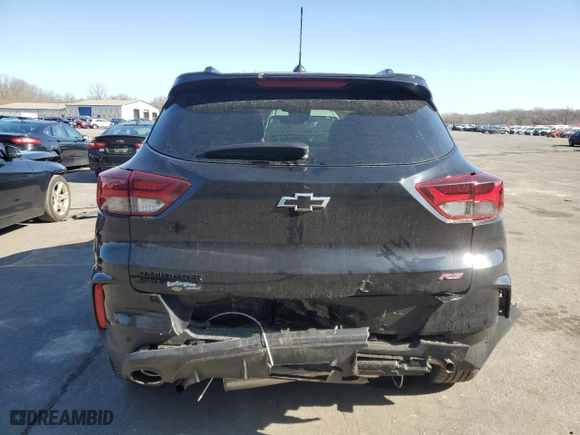 2021 Chevrolet TrailBlazer RS with VIN KL79MUSL5MB178973, listed as a Copart auction lot 43942735 with 30,307 mi miles and Salvage Title. Bid and sale history available at carsss.com. Image 6.