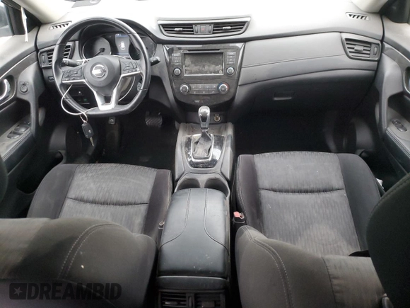 2020 Nissan Rogue S with VIN JN8AT2MV7LW135429, listed as a Copart auction lot 48258855 with 44,973 mi miles and Salvage Title. Bid and sale history available at carsss.com. Image 8.