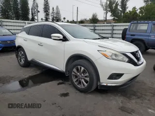 2017 Nissan Murano SV with VIN 5N1AZ2MGXHN178781, listed as a Copart auction lot 42209145 with 82,424 mi miles and Salvage Title. Bid and sale history available at carsss.com. Image 4.
