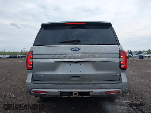 2023 Ford Expedition Max Limited with VIN 1FMJK2A87PEA48229, listed as a IAAI auction lot 42170928 with 76,764 mi miles and . Bid and sale history available at DreamBid. Image 16.
