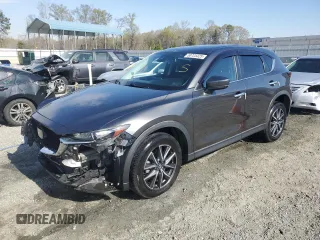 2018 Mazda CX-5 Touring with VIN JM3KFACM0J1430643, listed as a Copart auction lot 50725325 with 55,674 mi miles and Salvage Title. Bid and sale history available at carsss.com. Image 1.