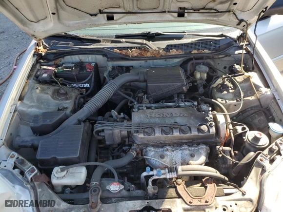2000 Honda Civic VP with VIN 2HGEJ6614YH592338, listed as a Copart auction lot 44625655 with 124,155 mi miles and Salvage Title. Bid and sale history available at carsss.com. Image 11.