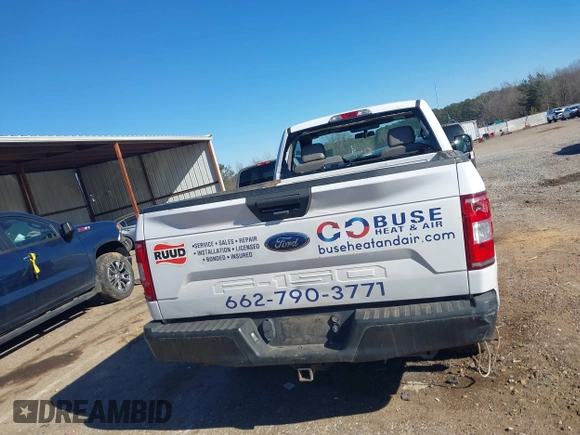 2018 Ford F-150 XL with VIN 1FTMF1C59JKF99158, listed as a IAAI auction lot 41356147 with 200,694 mi miles. Bid and sale history available at carsss.com. Image 16.