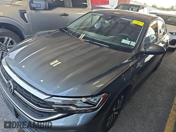 2024 Volkswagen Jetta S with VIN 3VW5M7BU2RM043054, listed as a IAAI auction lot 42852875 with 27,670 mi miles and . Bid and sale history available at DreamBid. Image 5.
