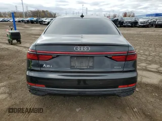 2020 Audi A8 L with VIN WAU8EAF87LN004879, listed as a Copart auction lot 74777573 with 28,303 mi miles. Bid and sale history available at carsss.com. Image 6.