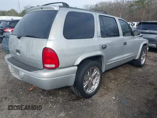 2002 Dodge Durango z VIN 1B4HR48N72F124778, wystawiony jako IAAI lot #41505251 z przebiegiem 264 232 mil mil oraz . Historia ofert i sprzedaży dostępna na DreamBid. Obrazek 4.