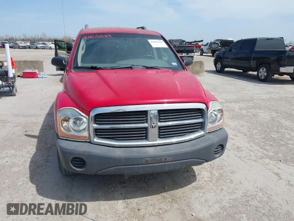 2005 Dodge Durango SXT with VIN 1D4HD38N45F570048, listed as a IAAI auction lot 41802569 with 187,135 mi miles. Bid and sale history available at carsss.com. Image 6.