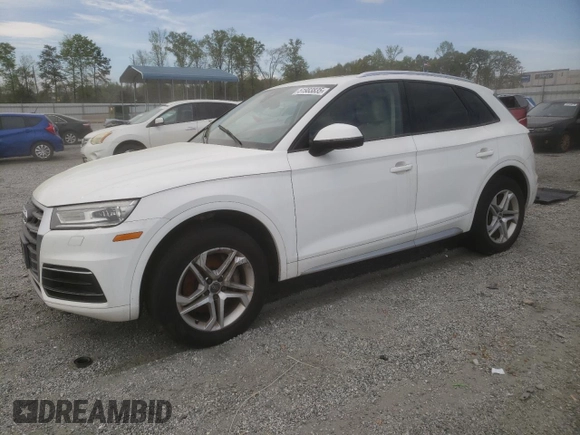 2018 Audi Q5 Premium with VIN WA1ANAFYXJ2132787, listed as a Copart auction lot 51983835 with 162,699 mi miles and Clean Title. Bid and sale history available at carsss.com. Image 1.