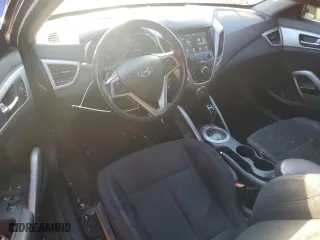 2017 Hyundai Veloster with VIN KMHTC6AD5HU307852, listed as a Copart auction lot 47191995 with 167,769 mi miles and Salvage Title. Bid and sale history available at carsss.com. Image 8.