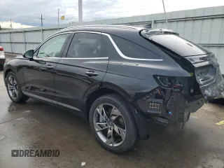 2024 Genesis GV70 Advanced with VIN 5NMMCET12RH003344, listed as a Copart auction lot 56329285 with 7,357 mi miles and Salvage title. Bid and sale history available at DreamBid. Image 2.
