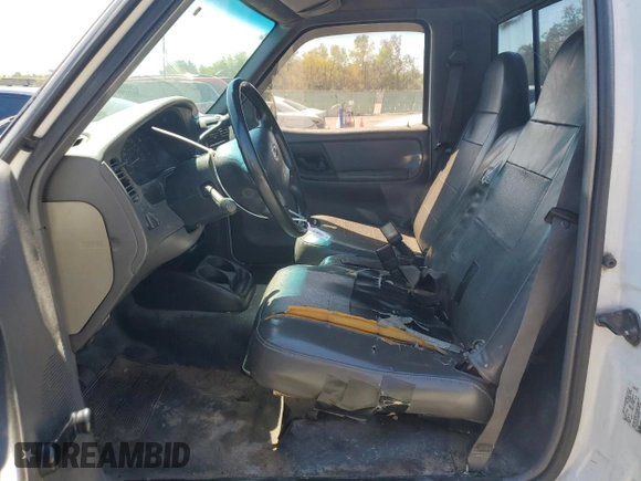 2001 Ford Ranger XL z VIN 1FTYR10D71PB77672, wystawiony jako Copart lot #56221145 z przebiegiem 267 375 mil mil oraz Nie do naprawy • Non repairable. Historia ofert i sprzedaży dostępna na DreamBid. Obrazek 7.