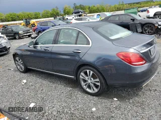 2015 Mercedes-Benz C-Class C 300 Luxury with VIN 55SWF4KB4FU005595, listed as a Copart auction lot 52959015 with 155,513 mi miles and Clean Title. Bid and sale history available at carsss.com. Image 2.