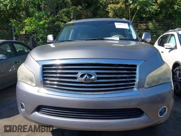 2011 Infiniti QX56 7-passenger with VIN JN8AZ2NE2B9001082, listed as a IAAI auction lot 42099158 with 219,685 mi miles and . Bid and sale history available at DreamBid. Image 12.