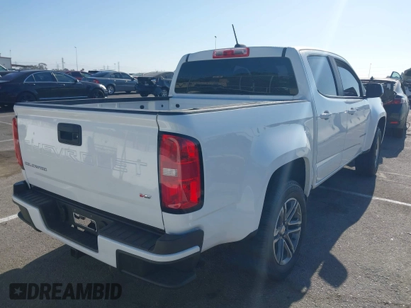 2022 Chevrolet Colorado 2WD Work Truck with VIN 1GCGSBEN7N1188574, listed as a IAAI auction lot 42695567 with 25,041 mi miles and . Bid and sale history available at DreamBid. Image 4.