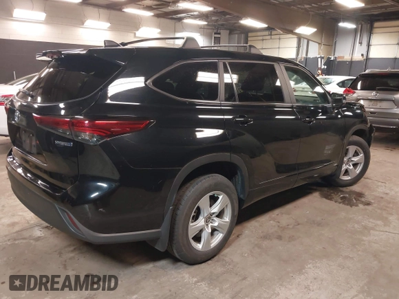 2023 Toyota Highlander Hybrid LE with VIN 5TDBBRCH7PS563711, listed as a IAAI auction lot 42444218 with 81,031 mi miles and . Bid and sale history available at DreamBid. Image 4.