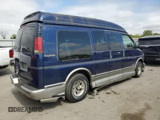 2002 Chevrolet Express with VIN 1GBFG15R421245601, listed as a Copart auction lot 79137584 with 138,781 mi miles and Salvage Title. Bid and sale history available at carsss.com. Image 3.