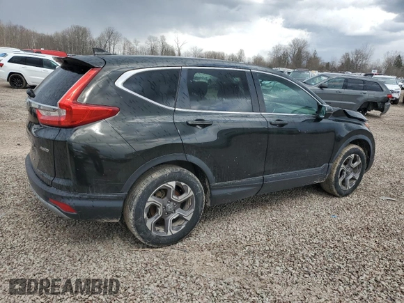 2017 Honda CR-V EX with VIN 5J6RW2H52HL051022, listed as a Copart auction lot 52494905 with 138,064 mi miles and Salvage Title. Bid and sale history available at carsss.com. Image 3.