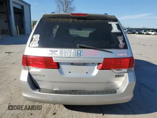 2008 Honda Odyssey EX-L with VIN 5FNRL38708B050394, listed as a Copart auction lot 49284105 with 163,827 mi miles and Salvage Title. Bid and sale history available at carsss.com. Image 6.