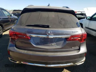 2017 Acura MDX Advance with VIN 5FRYD4H88HB044042, listed as a Copart auction lot 76552514 with 77,475 mi miles and Salvage title. Bid and sale history available at DreamBid. Image 6.