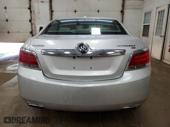 2011 Buick LaCrosse CXS with VIN 1G4GE5GDXBF107932, listed as a Copart auction lot 65369834 with 194,019 mi miles and Clean Title. Bid and sale history available at carsss.com. Image 6.