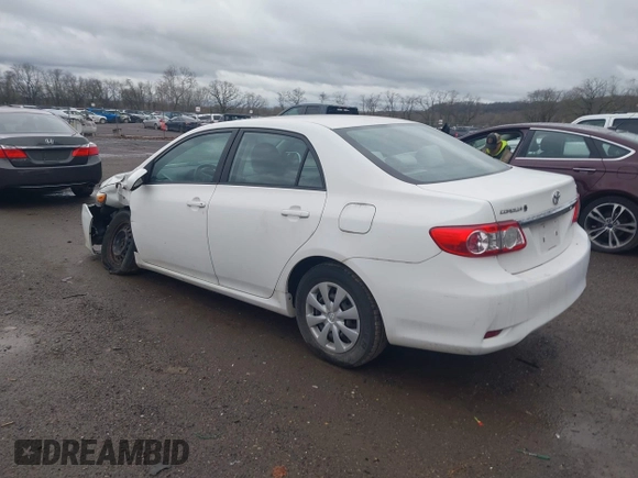 2011 Toyota Corolla L with VIN 2T1BU4EE1BC693128, listed as a IAAI auction lot 41948555 with 135,263 mi miles. Bid and sale history available at carsss.com. Image 3.