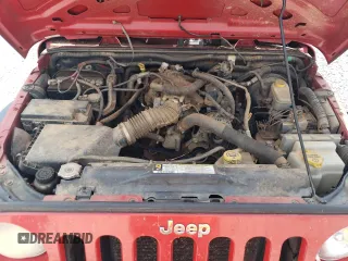 2007 Jeep Wrangler X with VIN 1J4FA24197L185416, listed as a Copart auction lot 59943735 with 147,984 mi miles and Salvage title. Bid and sale history available at DreamBid. Image 12.