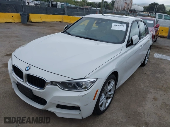 2014 BMW 3 Series 328d xDrive with VIN WBA3D5C50EKX96327, listed as a IAAI auction lot 42050971 with 163,785 mi miles. Bid and sale history available at carsss.com. Image 6.