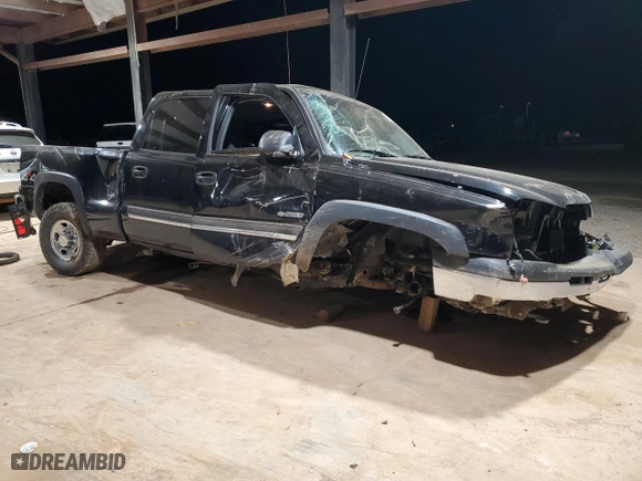 2004 Chevrolet Silverado 2500 Crew Cab LS with VIN 1GCGK23U54F208963, listed as a Copart auction lot 82123054 with 0 mi miles and Salvage Title. Bid and sale history available at carsss.com. Image 4.