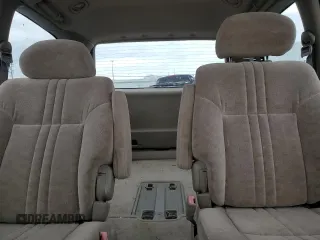2002 Toyota Sienna LE with VIN 4T3ZF13C62U431734, listed as a Copart auction lot 52845395 with 189,088 mi miles and Salvage Title. Bid and sale history available at carsss.com. Image 10.