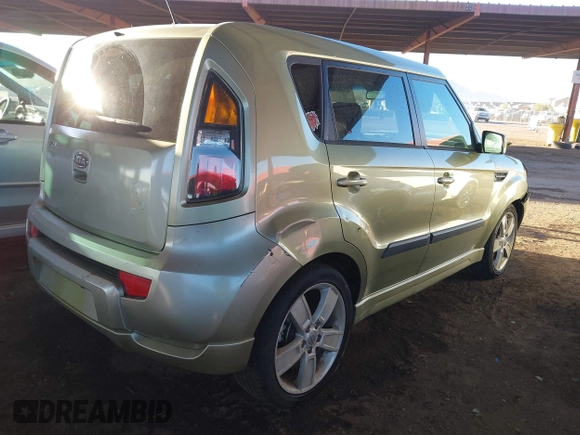 2011 Kia Soul + with VIN KNDJT2A24B7301775, listed as a IAAI auction lot 41623519 with 64,266 mi miles. Bid and sale history available at carsss.com. Image 4.