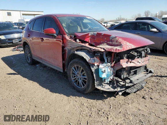2019 Mazda CX-5 Touring with VIN JM3KFBCM6K0605345, listed as a Copart auction lot 46531735 with 86,826 mi miles and Salvage Title. Bid and sale history available at carsss.com. Image 4.